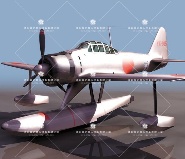 平塘3D模型飞机_
